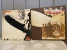 2 LED ZEPPELIN Vinyl LPs Records DEBUT I and TWO II Tested Ok VG Stereo