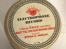 Byron G Harlan – Electrophone 7012: Wait Till the Sun Shines Nelly; NM cond