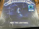 Metallica - Ride The Lightning Album On Electric Blue Vinyl LP Record Walmart