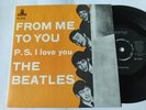Ultra rare The Beatles single 45 From Me To You Odeon 5944 Sweden Near Mint/Exc