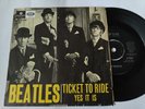 Very rare The Beatles single 45 Ticket to Ride Parlophone R 5265 Sweden VG+/VG+