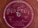 Perfect 12427 Annette Hanshaw CAUSE I FEEL LOW DOWN 1928 E-/V+  Jazz 78 rpm