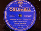 Columbia 3003D Benny Goodman Orch w Helen Ward STONES AT SUN    78rpm E+ Jazz