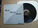 ROCK MEETS METAL VOL 1 - 1987 V.A. VINYL LP - NWOBHM - TOMB / CIRCUS / RAM / EST