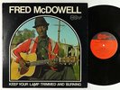 Fred McDowell - Keep Your Lamp Trimmed And Burning LP - Arhoolie VG+