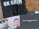 SLEAFORD MODS - UK GRIM    NEW WHITE VINYL LP / SIGNED PRINT / TOTE BAG