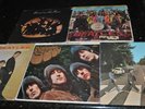 BEATLES 5LP (VG) RECORD LOT: ABBEY ROAD SGT PEPPER RUBBER SOUL INTRODUCING WINGS