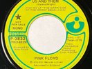 Pink Floyd   US And Them   Mono-Stereo   USA Promo 45   RARE
