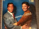 BOY MEETS GIRL Sammy Davis Jr Carmen McRae LP Album - Vinyl DECCA Records DL8490