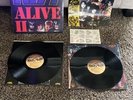 KISS Alive II 2X LP 1977 NBLP-7076-2 11.98 With Tattoos And Booklet