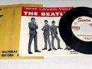BEATLES MONO SWAN S-4182-S SIE LIEBT DICH ONE LINE TITLE VIRTUE STUDIO & MAILER