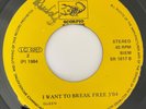 QUEEN - I Want To Break Free / RARE SURINAME 45