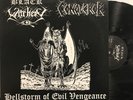 Black Witchery / Conqueror: Hellstorm Of Evil Vengeance LP 1999 Dark Horizon VG+