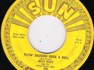 BILLY RILEY SUN SUN 260 FLYIN SAUCERS ROCK & ROLL  VG    45  RPM