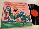 Walt Disney Mickey And The Beanstalk OST LP Disneyland + Book Mono VG+