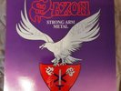 Saxon Strong Arm Metal Lp Vinyl   Signed By Band