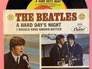 The Beatles US 45 Capitol 5222 A HARD DAY'S NIGHT W/PS EC