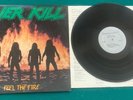 OVERKILL - Feel The Fire 1985 LP Vinyl - VP - great sound  Insert included