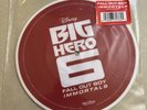 Immortals by Fall Out Boy (RARE 7” Picture Disc BIG HERO 6) 2014, Walt Disney