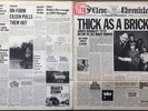 JETHRO TULL THICK AS A BRICK 1ST PRESS 1972 UK CHRYSALIS VINYL LP CHR 1003
