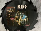 KISS Then Now Interview Picture Disc Saw Blade Vinyl Limited Edition UK Import