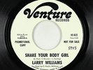 Latin Northern Soul 45 - Larry Williams - Shake Your Body Girl - Venture - mp3