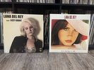 Lana Del Rey HONEYMOON 2LP Transparent Red Vinyl Record + AKA Lizzy Grant vinyl