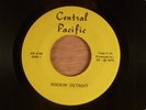 Central Pacific  Rockin' Detroit/Silhouette   Rare Private 1975 Hard Rock