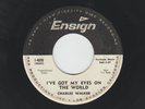 ROCKABILLY R&B 45- CHARLES WALKER - IVE GOT MY EYES ON THE WORLD - HEAR -1958 DJ