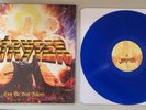 Stryper Even The Devil Believes Die Cut Cover Blue Vinyl Record new