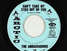 Sweet/Northern Soul 45 - Ambassadors - Can't Take My Eyes - Arctic - mp3