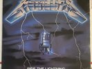 Metallica - Ride The Lightning LP - BANZAI Canada Vinyl VG+ BRC 1909 White Label