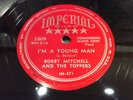 BOBBY MITCHELL & TOPPERS-IMPERIAL 5309-I'M A YOUNG MAN-NOLA DOO-WOP EXC FLEXI
