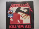 METALLICA Walmart exclusive fire engine red colored vinyl Kill 'Em All LP sealed