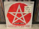 MOTLEY CRUE theatre of pain tour in 1986 LP vinyl record unofficial import crew