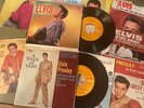 12 Elvis Presley  45 RPM RCA Picture Sleeves rare 70s  Records American Classics