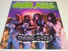 Overkill Taking Over LP Original First Press Megaforce 1987 US 7-81735-1 VG