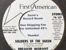 Breaker Morant Soldiers of the Queen Edward Woodward Soundtrack EX 45 7