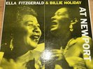 ELLA FITZGERALD AND BILLIE HOLIDAY AT NEWPORT 1957 VERVE MG V-8234 DG JAZZ VOCAL