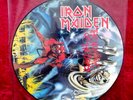 IRON MAIDEN - THE NUMBER OF THE BEAST - EMCP 3400 PICTURE DISC VINYL ALBUM