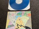 Damned - Music For Pleasure Belgian Stiff Blue Vinyl LP
