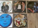 Michael Jackson  Limited Picture Edition Total 5 vinyl LP's Bundle
