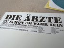 Die Ärzte - Zu Schön Um Wahr Zu Sein - Blau Mamoriertes Vinyl - 257/300