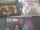 JAMES BOND   3x lps  YOU ONLY LIVE TWICE ..GOLDFINGER..DR NO...NICE CONDITION