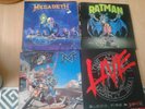 8 x Heavy Metal RAR, Megadeth,Anthrax,Running Wild,Risk