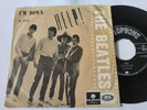 Very rare The Beatles single 45 Help  Parlophone R 5305 Norway VG/G