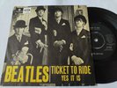 Mega rare The Beatles single 45 Ticket to Ride Parlophone R 5265 Sweden VG+/Exc