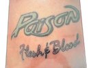 POISON   Flesh & Blood 1990 Vinyl LP Club Edition   Open Original Shrinkwrap