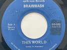 BRAINWASH - This World / Romalu RARE SURINAME AFRO JAZZ FUNK REGGAE ROOTS 45