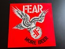 FEAR - More Beer LP - 1985 RESTLESS 72039-1 
